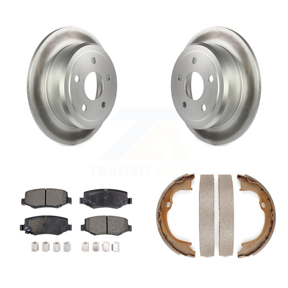 Transit Auto KGF-103505 Disc Brake Kit for 2007-2018 Jeep Wrangler JK, Jeep Wrangler - Rear