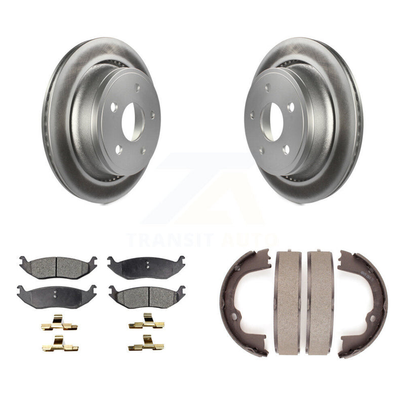 Transit Auto KGF-103507 Disc Brake Kit for 2007-2021 Ram 1500 Classic, Ram 1500 and More - Rear