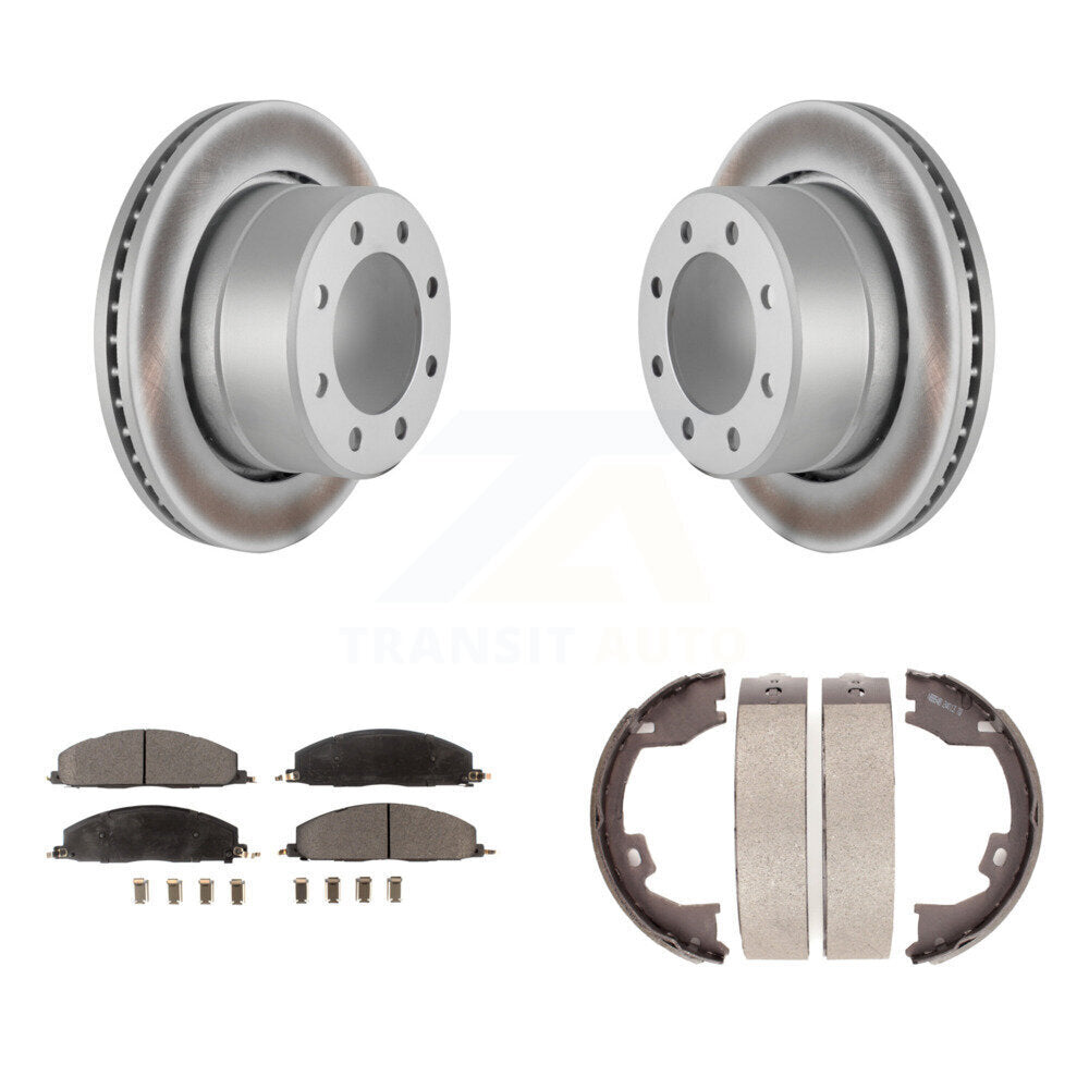 Transit Auto KGF-103508 Disc Brake Kit for 2009-2018 Ram 1500, Ram 2500 and More - Rear