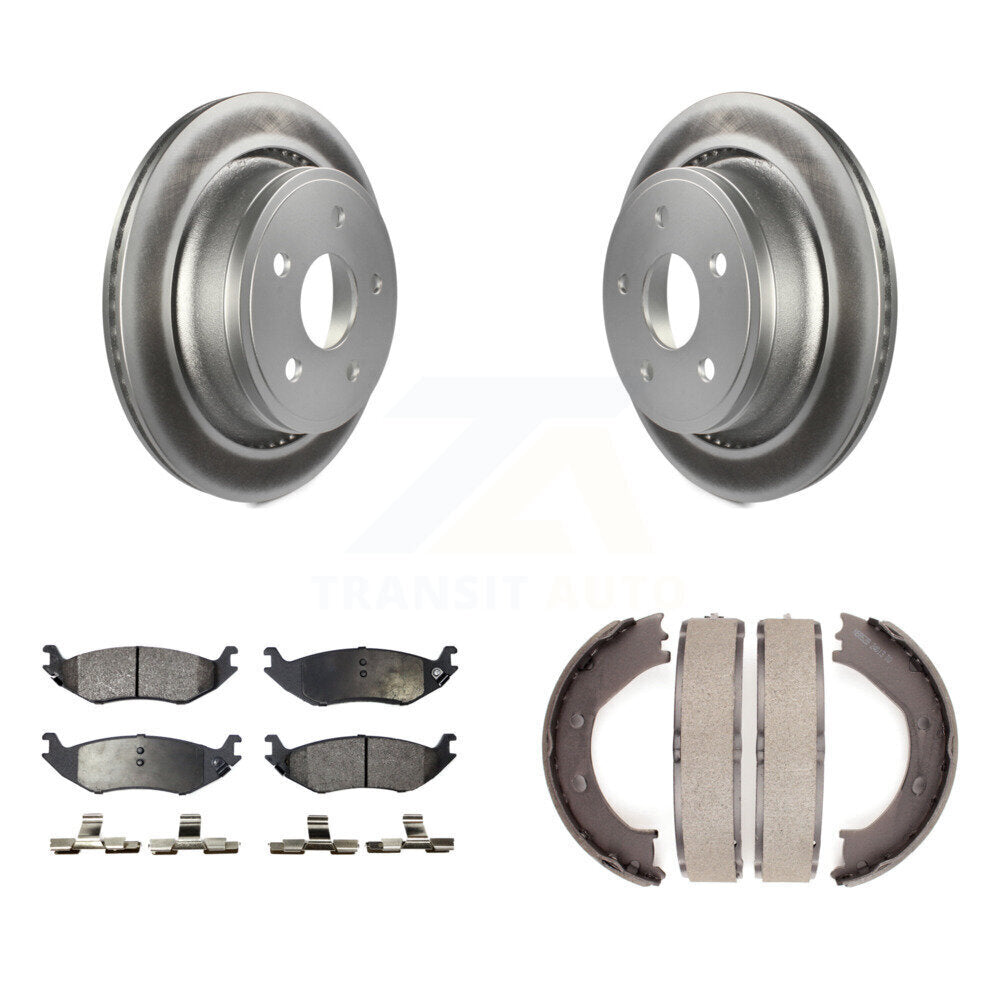 Transit Auto KGF-103509 Disc Brake Kit for 2002-2004 Dodge Ram 1500 - Rear