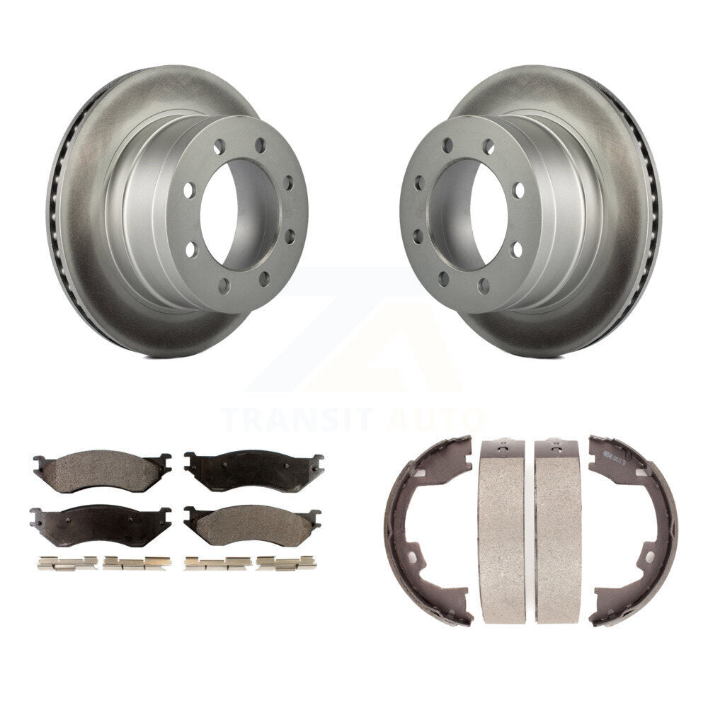 Transit Auto KGF-103511 Disc Brake Kit for 2006-2008 Dodge Ram 1500, Dodge Ram 2500, Dodge Ram 3500 - Rear