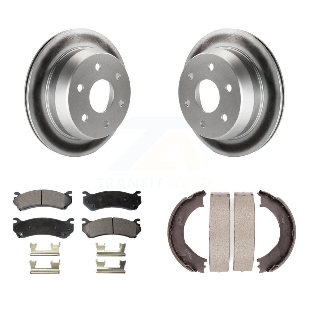 Transit Auto KGF-103522 Disc Brake Kit for 2003 Chevrolet Silverado 2500, Chevrolet Silverado 2500 HD, GMC Sierra 2500 - Rear