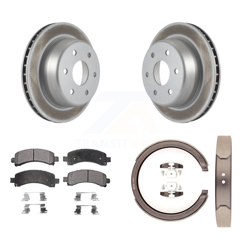 Transit Auto KGF-103526 Disc Brake Kit for 2002-2014 Cadillac Escalade, Chevrolet Avalanche 1500 and More - Rear