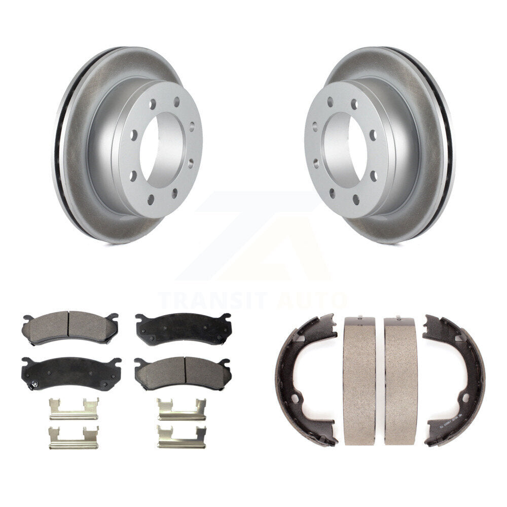 Transit Auto KGF-103531 Disc Brake Kit for 2007-2013 Chevrolet Silverado 2500 HD, Chevrolet Suburban 2500 and More - Rear