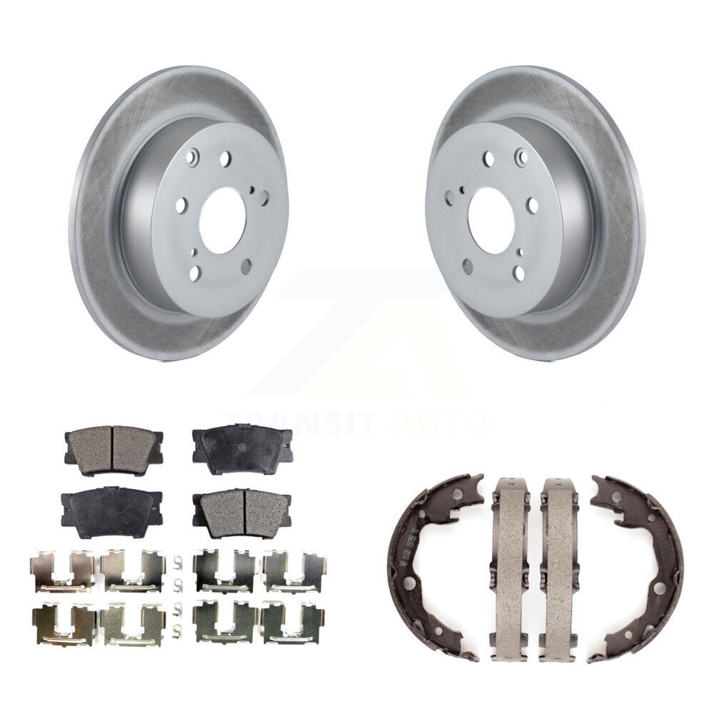 Transit Auto KGF-103544 Disc Brake Kit for 2009-2013 Toyota Matrix, Pontiac Vibe - Rear