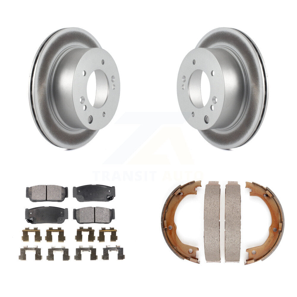 Transit Auto KGF-103558 Disc Brake Kit for 2003-2006 Kia Sorento - Rear