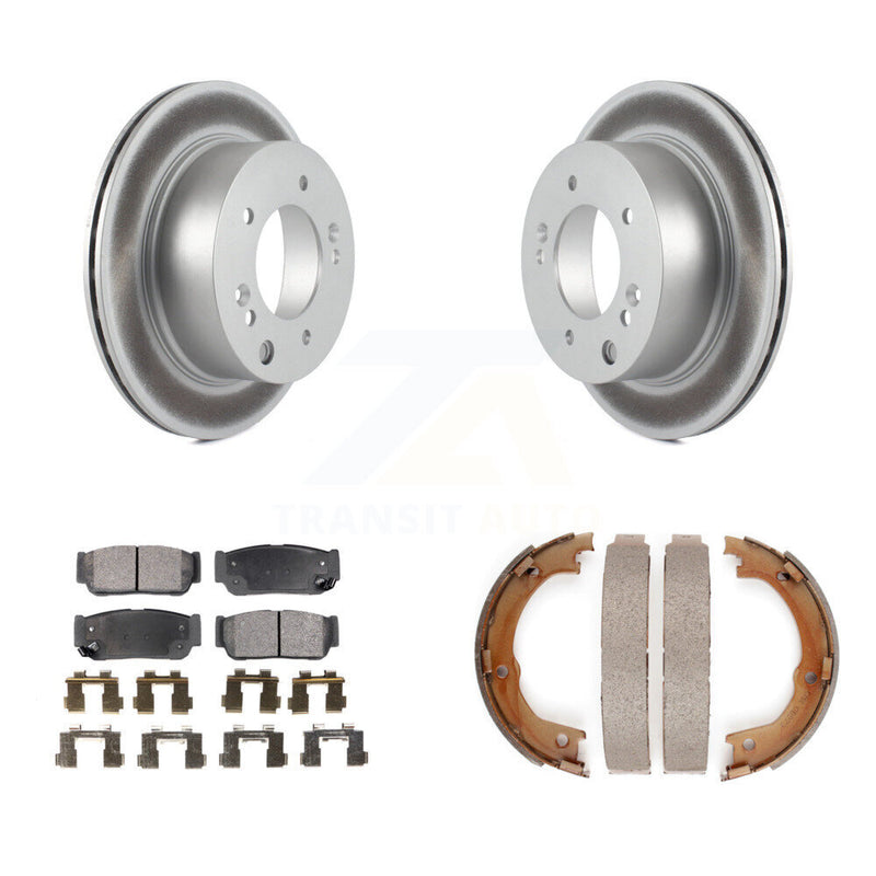 Transit Auto KGF-103558 Disc Brake Kit for 2003-2006 Kia Sorento - Rear