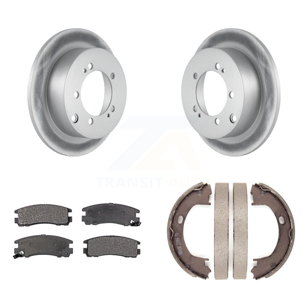 Transit Auto KGF-103559 Disc Brake Kit for 2001-2005 Mitsubishi Eclipse, Dodge Stratus - Rear