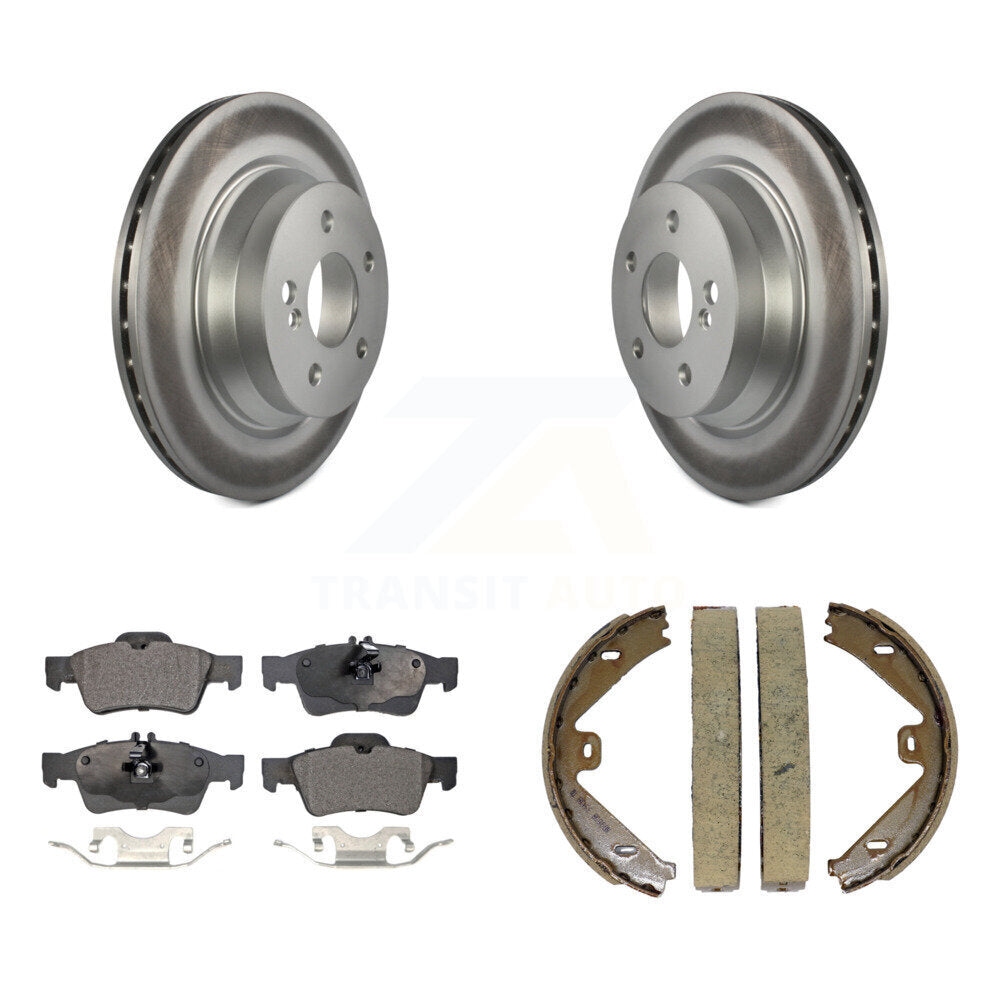 Transit Auto KGF-103572 Disc Brake Kit for 2010-2016 Mercedes-Benz E350, Mercedes-Benz E400, Mercedes-Benz CLS400 - Rear