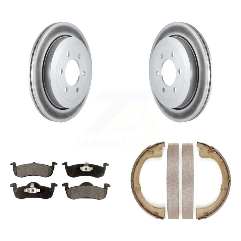 Transit Auto KGF-103579 Disc Brake Kit for 2007-2017 Ford Expedition, Lincoln Navigator - Rear