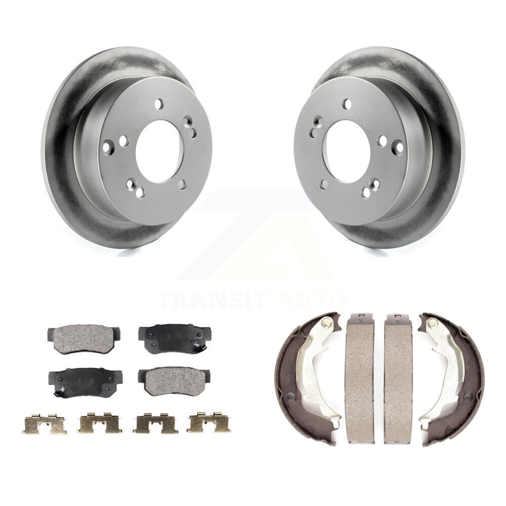 Transit Auto KGF-103581 Disc Brake Kit for 2001-2006 Kia Optima, Hyundai Sonata and More - Rear