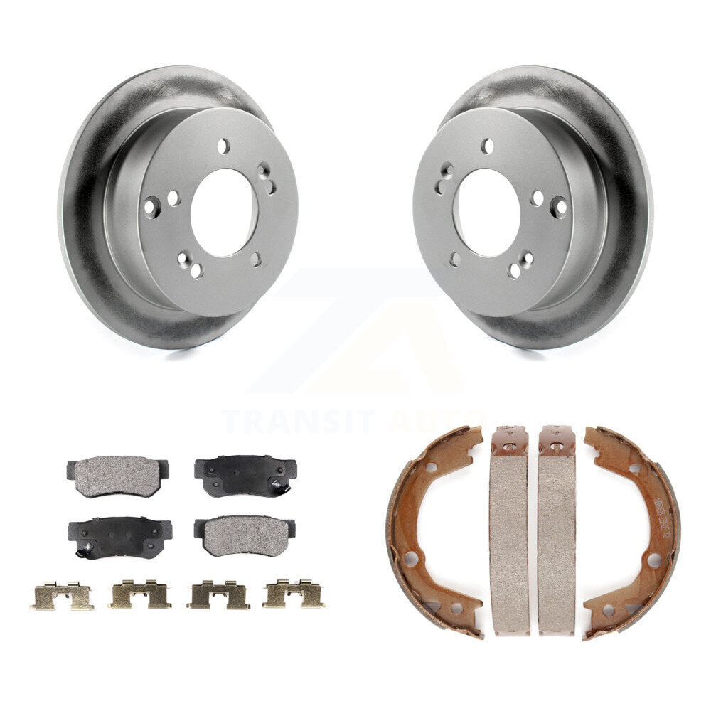 Transit Auto KGF-103582 Disc Brake Kit for 2005-2010 Hyundai Sonata, Kia Optima and More - Rear
