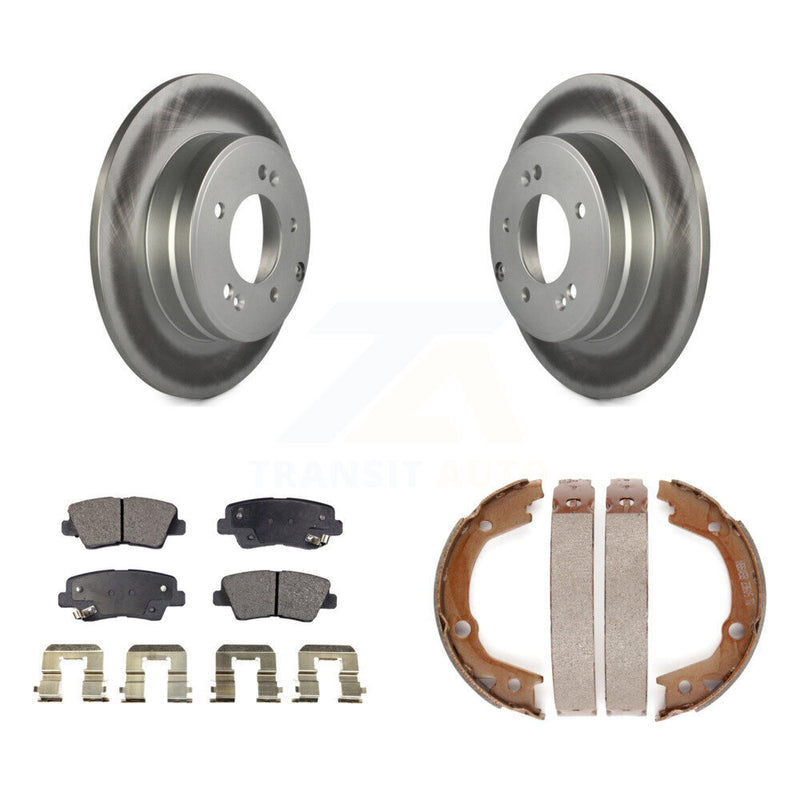 Transit Auto KGF-103586 Disc Brake Kit for 2008-2010 Hyundai Sonata - Rear