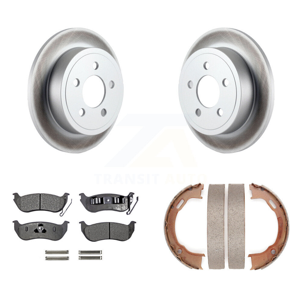 Transit Auto KGF-103594 Disc Brake Kit for 2003-2007 Jeep TJ, Jeep Liberty, Jeep Wrangler - Rear
