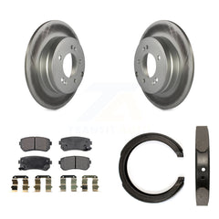 Transit Auto KGF-103596 Disc Brake Kit for 2014-2017 Hyundai Tucson, Hyundai Sonata, Kia Cadenza - Rear