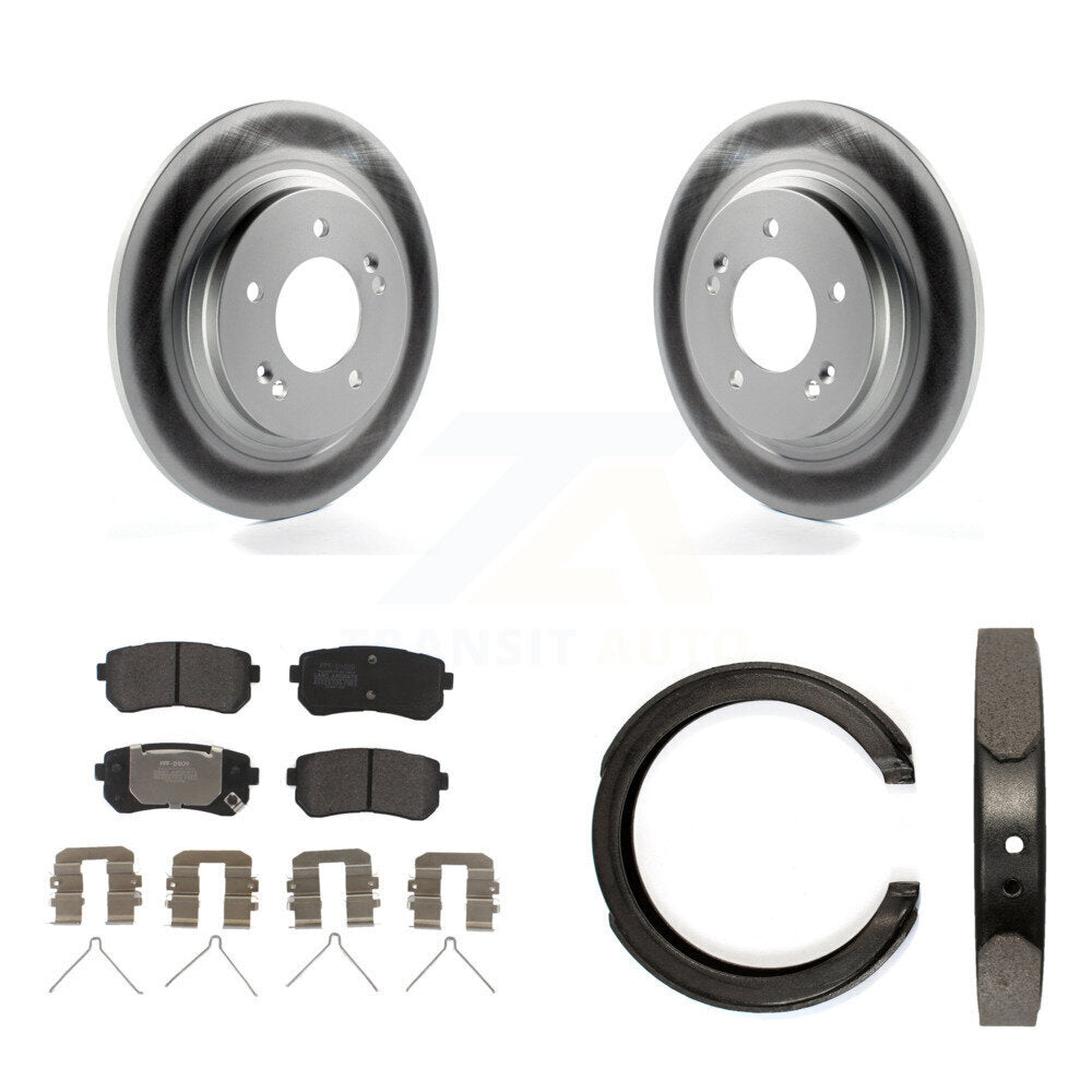 Transit Auto KGF-103599 Disc Brake Kit for 2016 Kia Optima - Rear