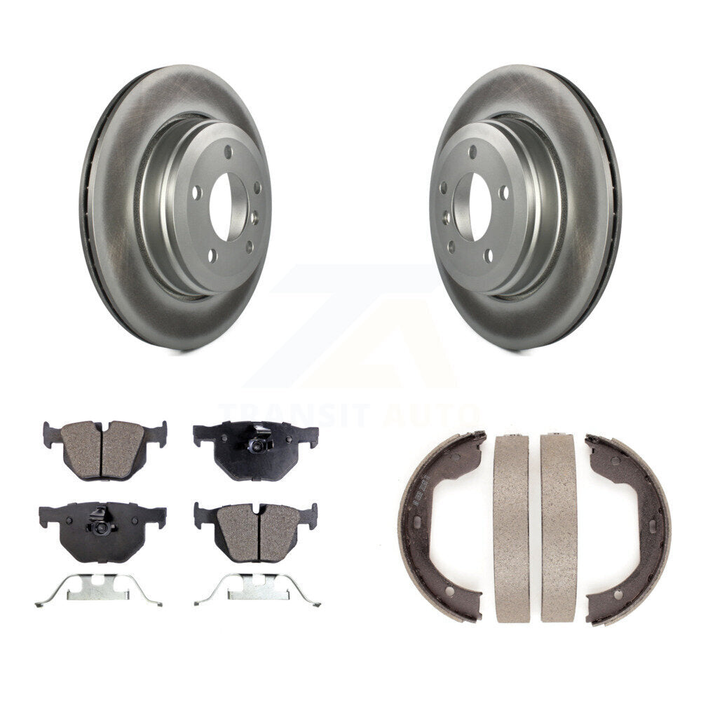 Transit Auto KGF-103603 Disc Brake Kit for 2004-2009 BMW 528i, BMW 525i, BMW 530i - Rear