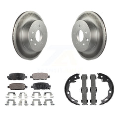 Transit Auto KGF-103606 Disc Brake Kit for 2014-2023 Nissan Rogue Sport, Nissan Rogue, Nissan Qashqai - Rear