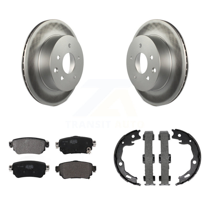 Transit Auto KGF-103608 Disc Brake Kit for 2019 Nissan Rogue Sport - Rear