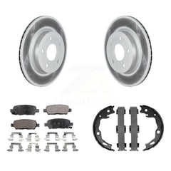 Transit Auto KGF-103609 Disc Brake Kit for 2017-2019 Nissan Rogue Sport, Nissan Qashqai - Rear