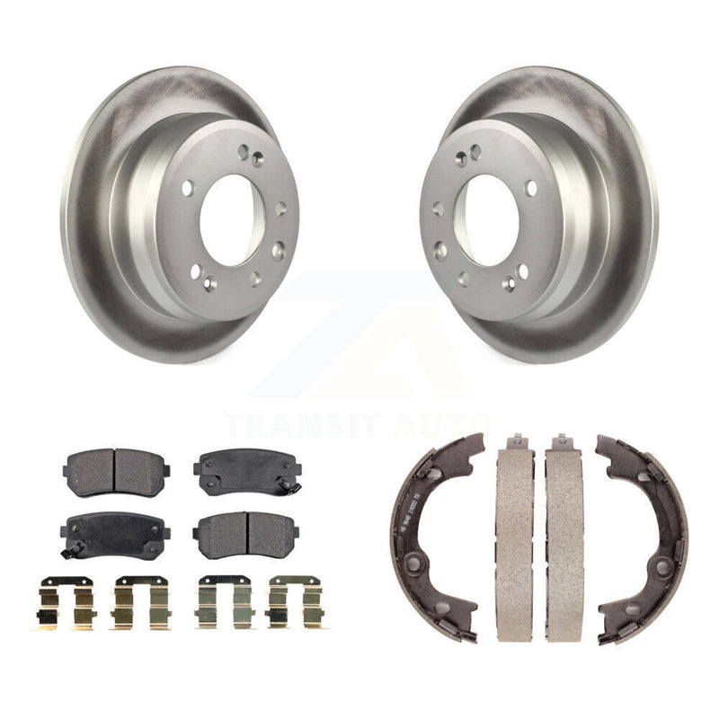 Transit Auto KGF-103613 Disc Brake Kit for 2009-2015 Hyundai Elantra, Hyundai Tucson - Rear