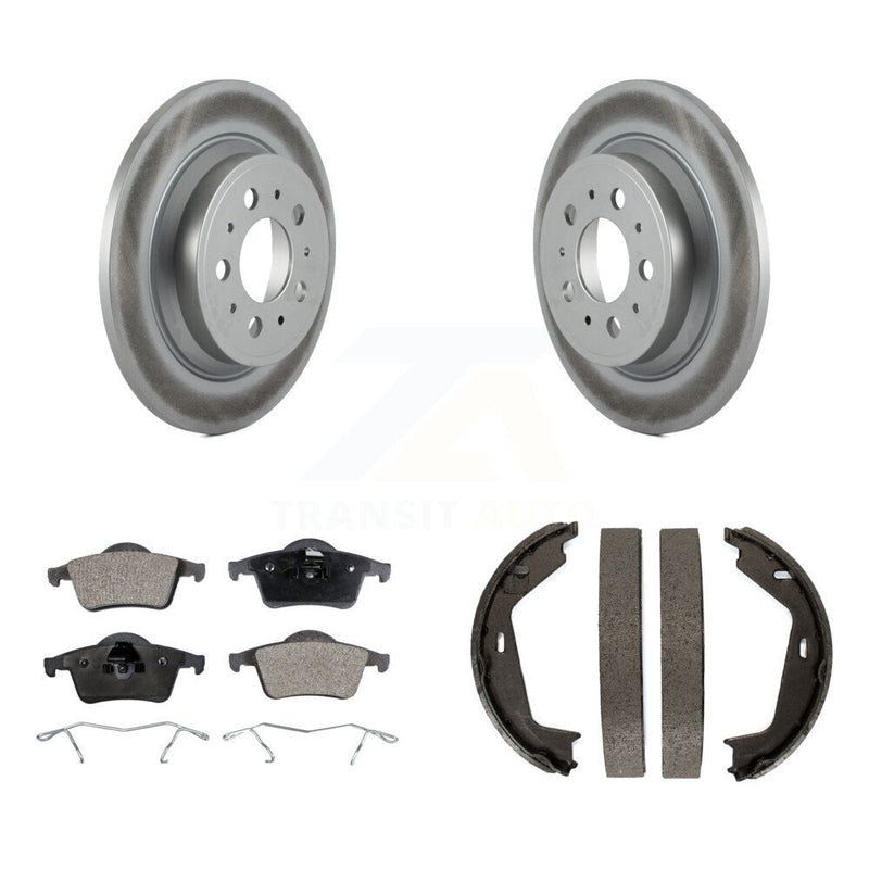 Transit Auto KGF-103626 Disc Brake Kit for 1999-2006 Volvo XC70, Volvo S80 - Rear