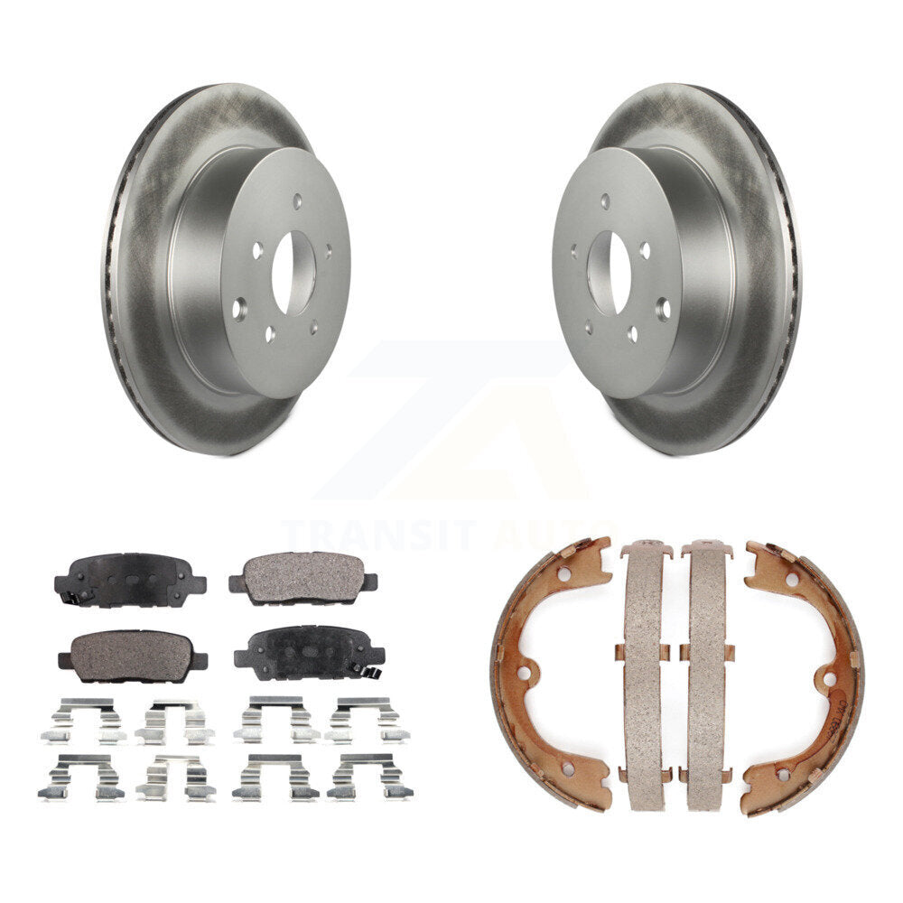 Transit Auto KGF-103632 Disc Brake Kit for 2004-2008 INFINITI FX35, INFINITI FX45, Nissan Quest - Rear