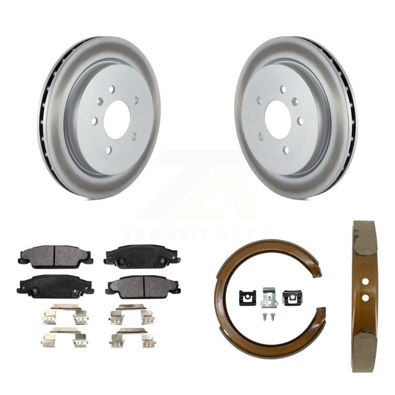 Transit Auto KGF-103635 Disc Brake Kit for 2003-2011 Cadillac STS, Cadillac CTS - Rear