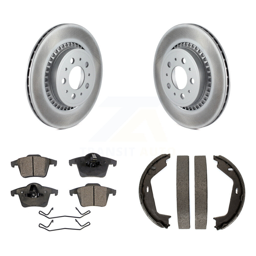 Transit Auto KGF-103637 Disc Brake Kit for 2003-2007 Volvo XC90 - Rear