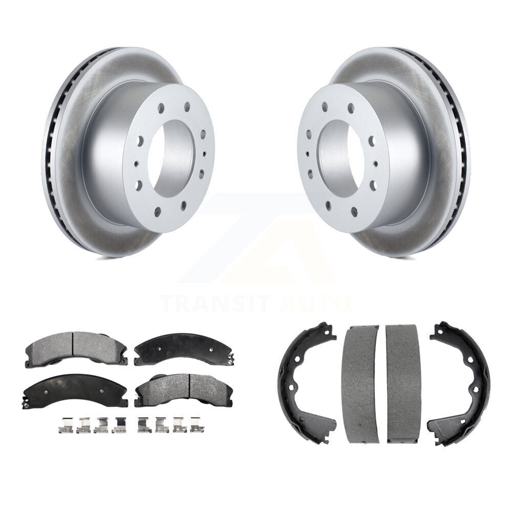 Transit Auto KGF-103642 Disc Brake Kit for 2011-2019 Chevrolet Suburban 3500 HD, Chevrolet Silverado 2500 HD, GMC Sierra 2500 HD - Rear