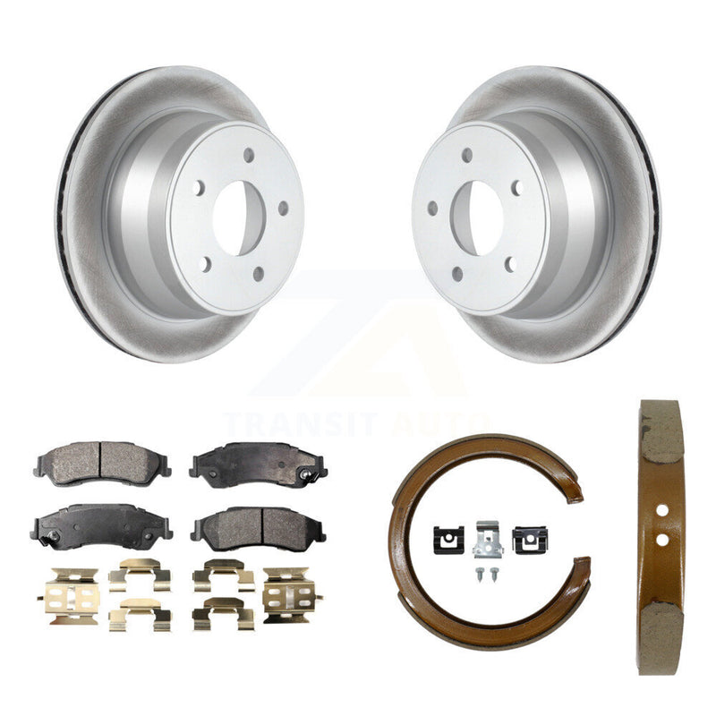 Transit Auto KGF-103644 Disc Brake Kit for 1997-2005 GMC Jimmy, Chevrolet S10 and More - Rear