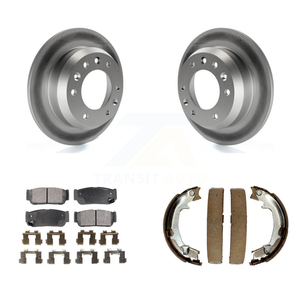 Transit Auto KGF-103650 Disc Brake Kit for 2006-2007 Hyundai Entourage, Kia Sedona - Rear