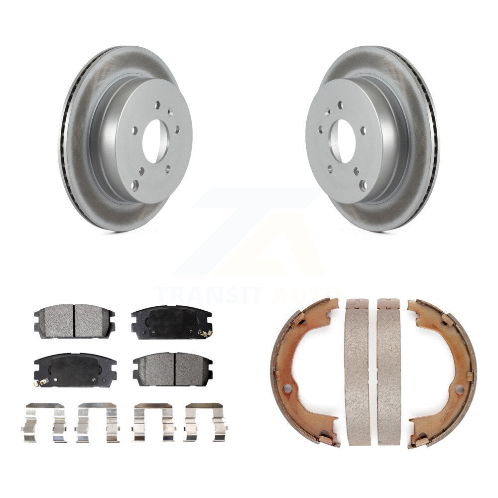 Transit Auto KGF-103655 Disc Brake Kit for 2007-2015 Chevrolet Captiva Sport, Saturn Vue and More - Rear
