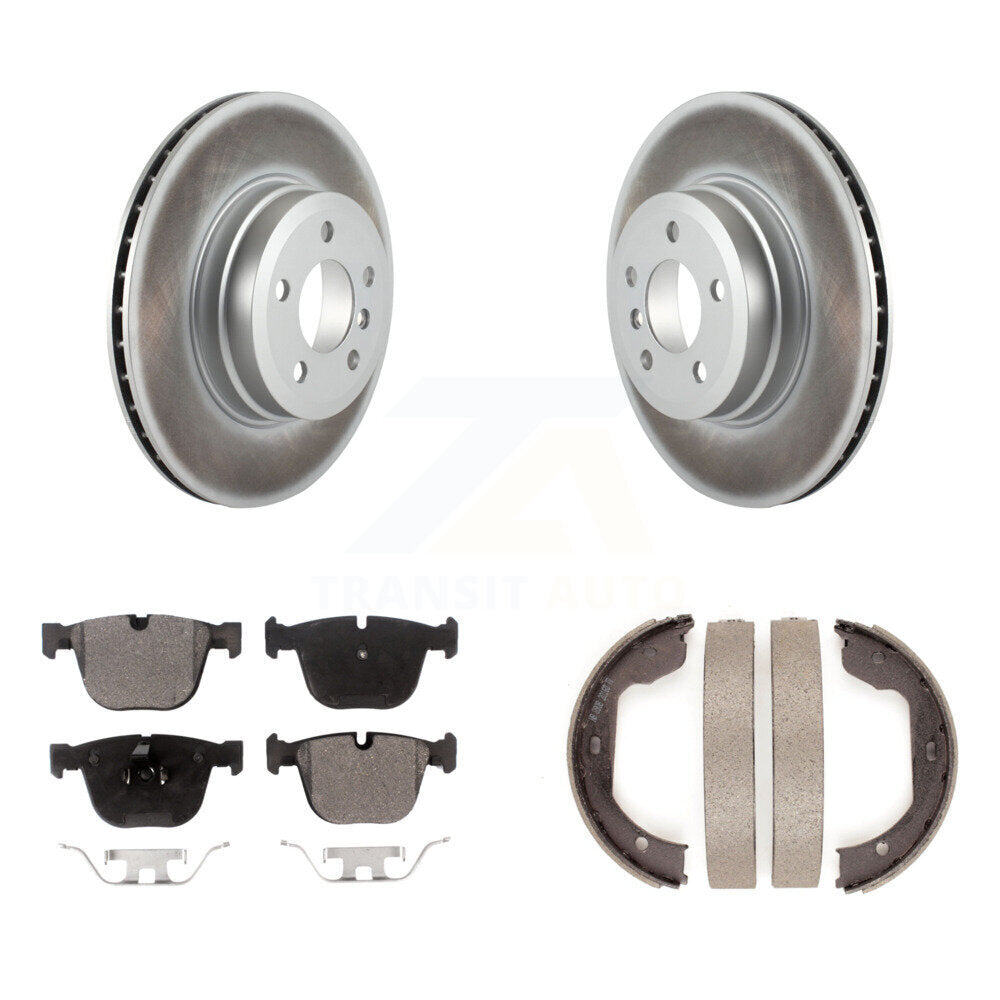 Transit Auto KGF-103659 Disc Brake Kit for 2007-2019 BMW X5, BMW X6 - Rear