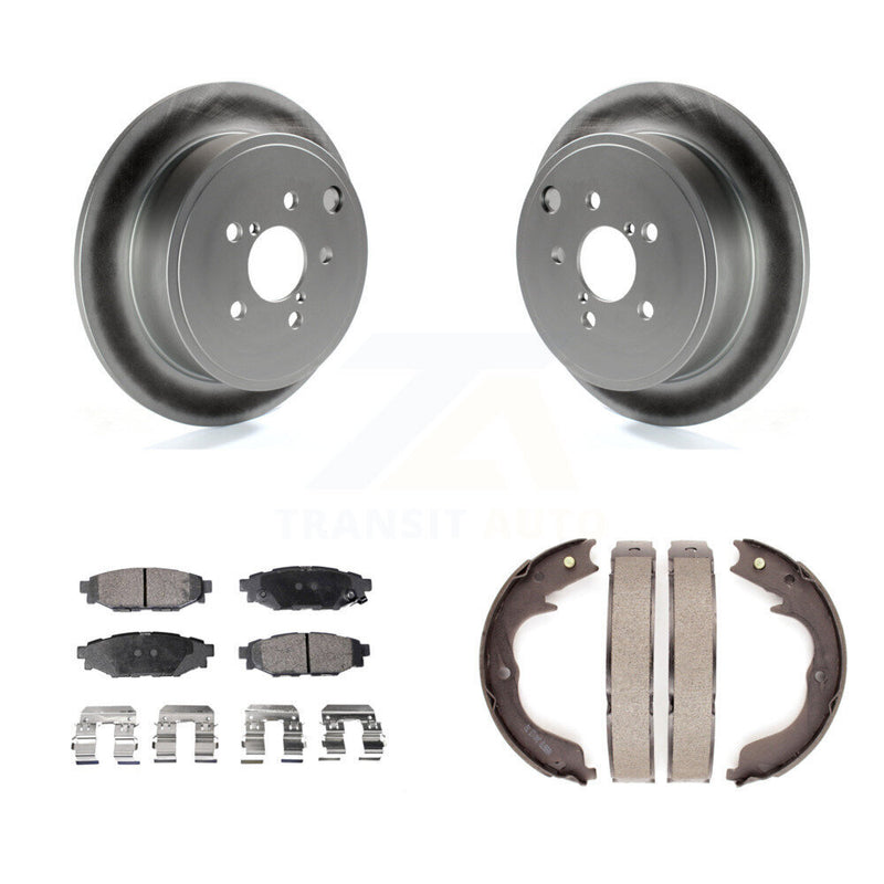 Transit Auto KGF-103664 Disc Brake Kit for 2008-2014 Subaru Impreza, Subaru Legacy and More - Rear