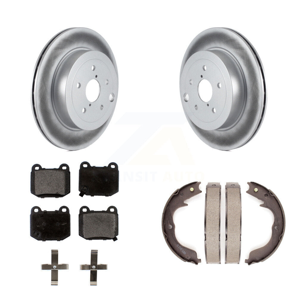 Transit Auto KGF-103665 Disc Brake Kit for 2009-2014 Subaru Impreza - Rear