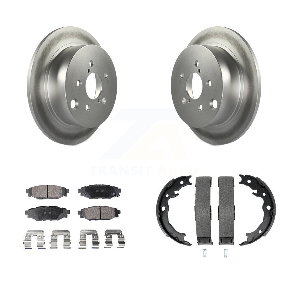 Transit Auto KGF-103666 Disc Brake Kit for 2012-2022 Subaru Crosstrek, Subaru Impreza and More - Rear