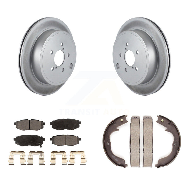 Transit Auto KGF-103667 Disc Brake Kit for 2010-2012 Subaru Legacy, Subaru Outback - Rear