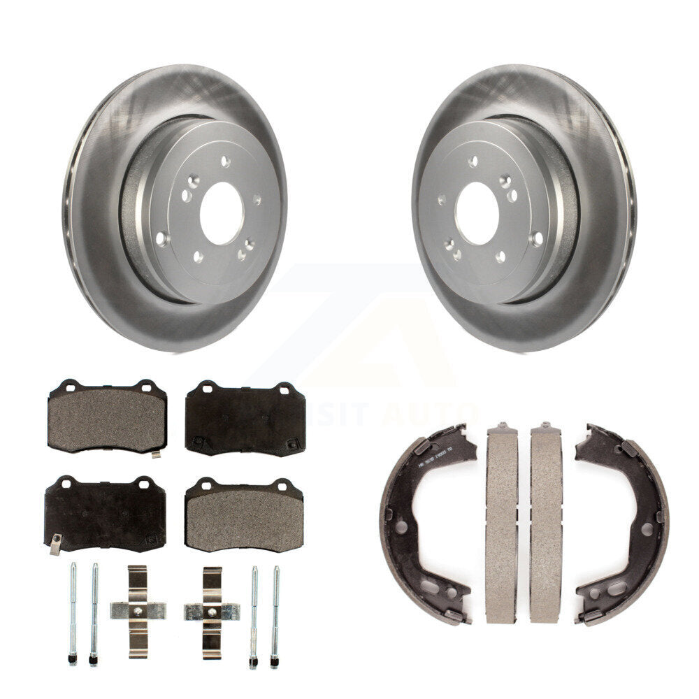 Transit Auto KGF-103670 Disc Brake Kit for 2010-2016 Hyundai Genesis Coupe - Rear