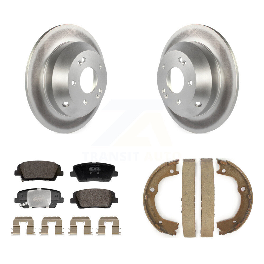 Transit Auto KGF-103672 Disc Brake Kit for 2010-2013 Kia Sorento, Hyundai Santa Fe - Rear