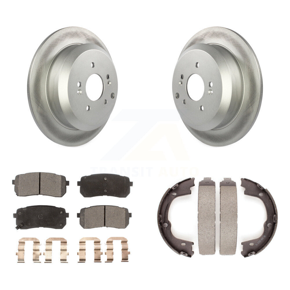 Transit Auto KGF-103678 Disc Brake Kit for 2007-2012 Hyundai Veracruz - Rear