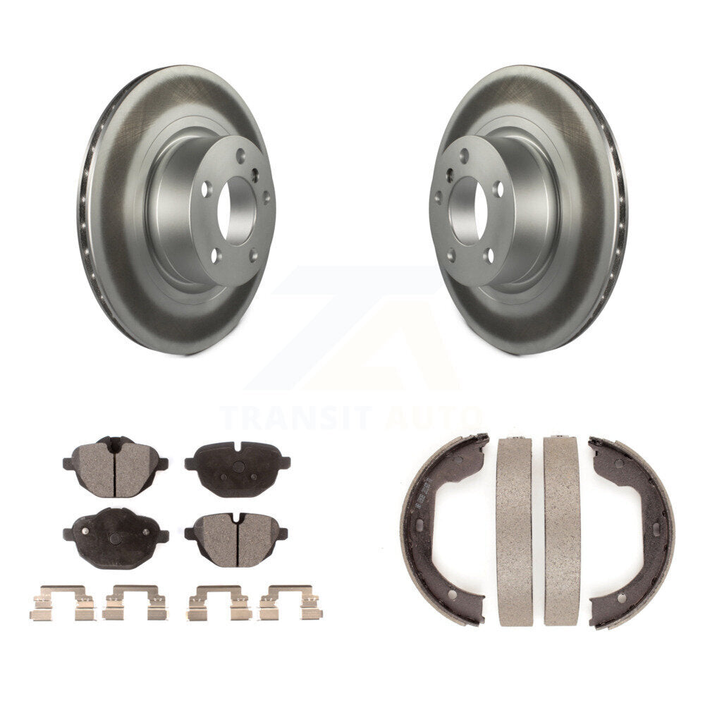 Transit Auto KGF-103679 Disc Brake Kit for 2011 BMW X3 - Rear