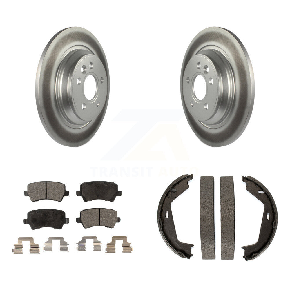 Transit Auto KGF-103682 Disc Brake Kit for 2007-2009 Volvo S80 - Rear