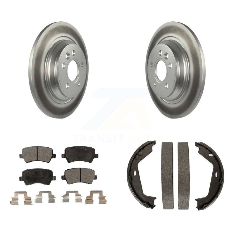 Transit Auto KGF-103682 Disc Brake Kit for 2007-2009 Volvo S80 - Rear