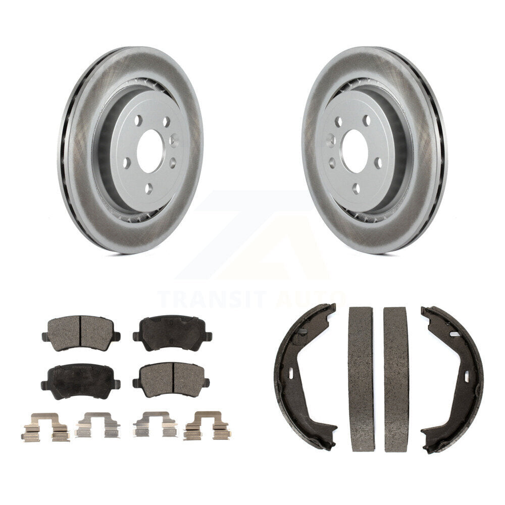 Transit Auto KGF-103683 Disc Brake Kit for 2007-2009 Volvo S80 - Rear