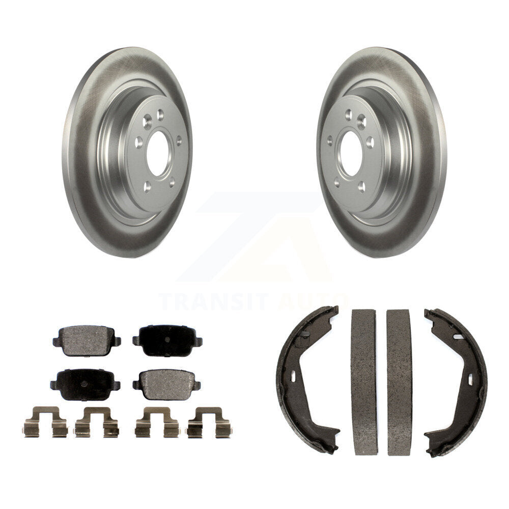 Transit Auto KGF-103684 Disc Brake Kit for 2008-2009 Volvo S80 - Rear