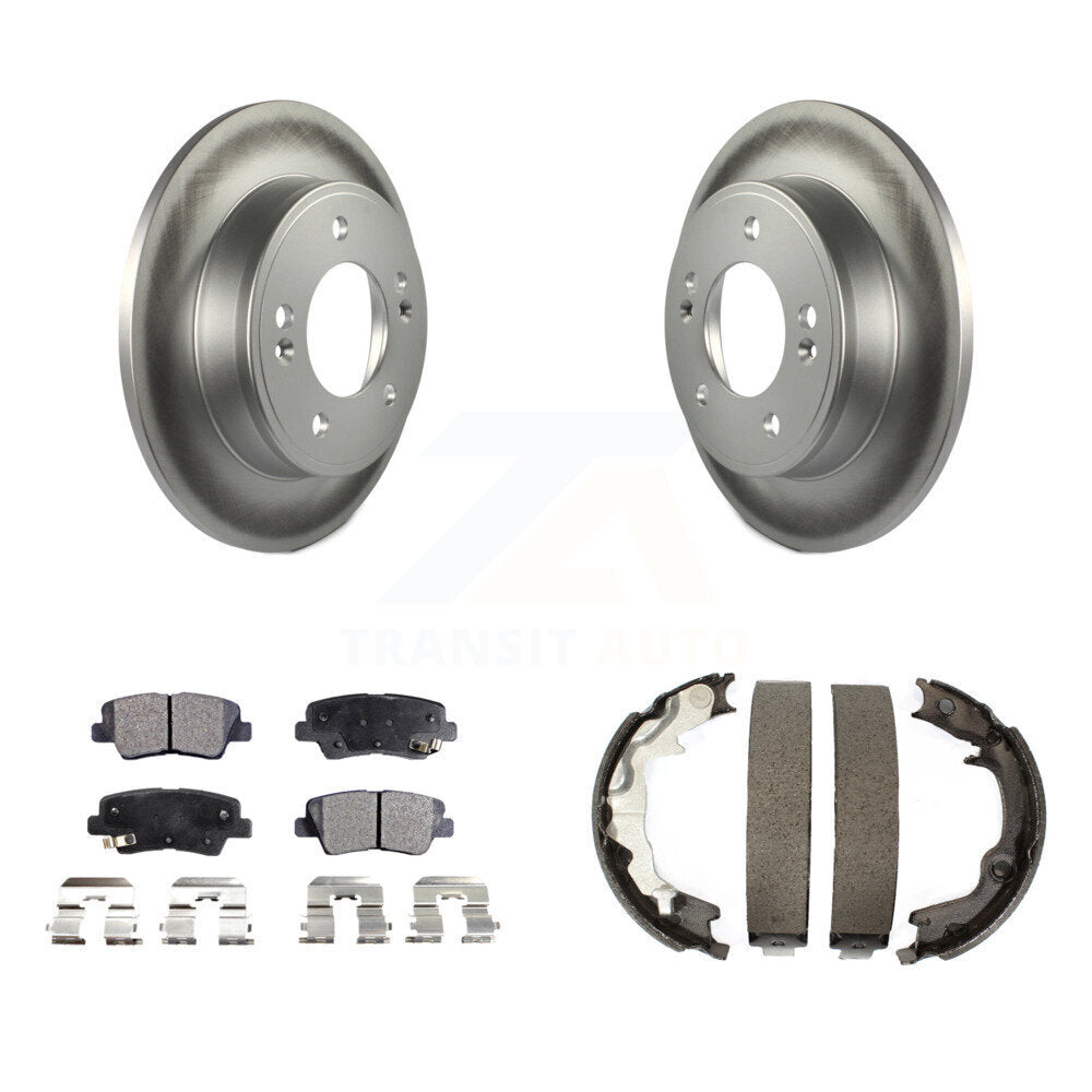 Transit Auto KGF-103700 Disc Brake Kit for 2014 Kia Forte, Kia Forte Koup - Rear