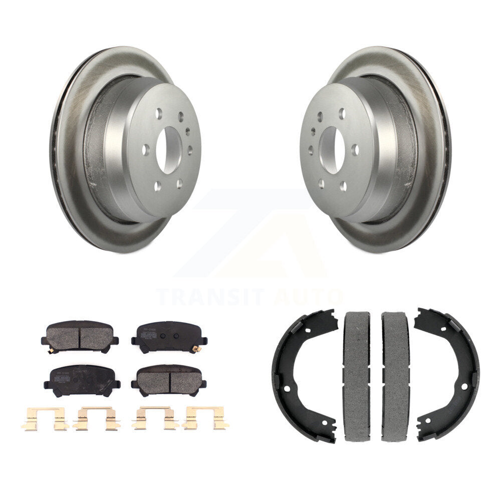 Transit Auto KGF-103703 Disc Brake Kit for 2015-2020 Chevrolet Colorado, GMC Canyon - Rear