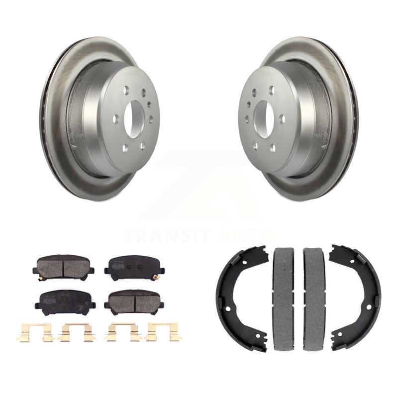 Transit Auto KGF-103703 Disc Brake Kit for 2015-2020 Chevrolet Colorado, GMC Canyon - Rear