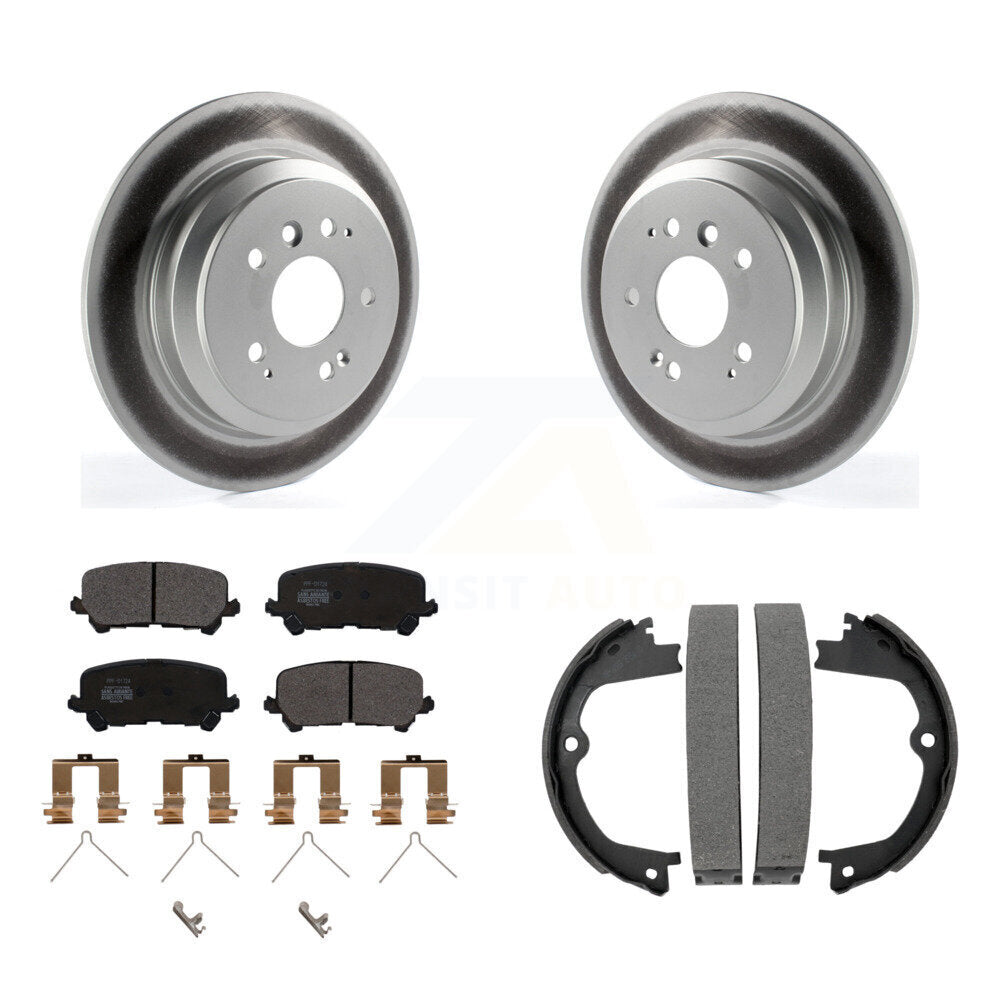 Transit Auto KGF-103704 Disc Brake Kit for 2016-2024 Honda Passport, Honda Ridgeline, Honda Pilot - Rear